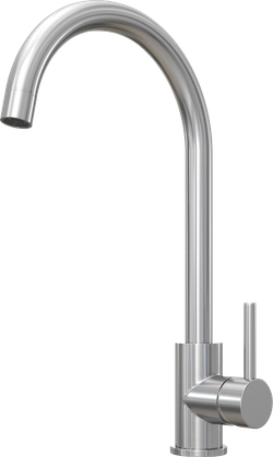 Смеситель для кухни Domaci Равенна DM-030922 нержавеющая сталь