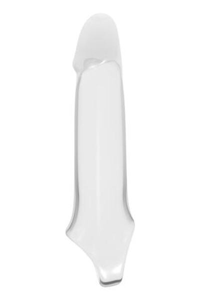 Прозрачная насадка-удлинитель 6.6’’ Extender With Ball Strap - 17,3 см. (Цвет: прозрачный)