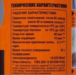 Tytan 60 секунд , Клей-пена профессиональная Tytan Professional 60 Секунд 750 мл.,1шт