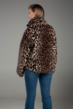 Шуба-куртка Al 20im75, леопард