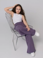 Брюки трубы детские осенние