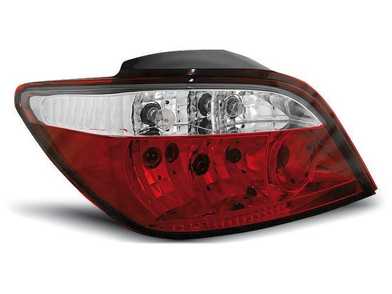 Задние фонари red white для Peugeot 307