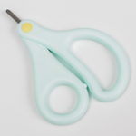 6967346 Маникюрные ножницы детские, цвет бирюзовый