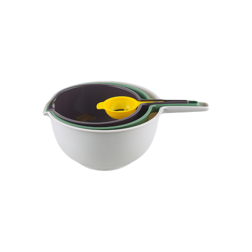 Набор мисок с дуршлагом и отделителем желтка Trym, 4шт