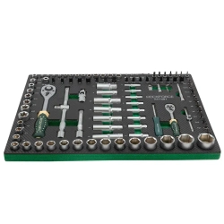 Набор инструментов 108пр. 1/4'', 1/2''(4-32мм), в ложементе RockForce RF-K51081