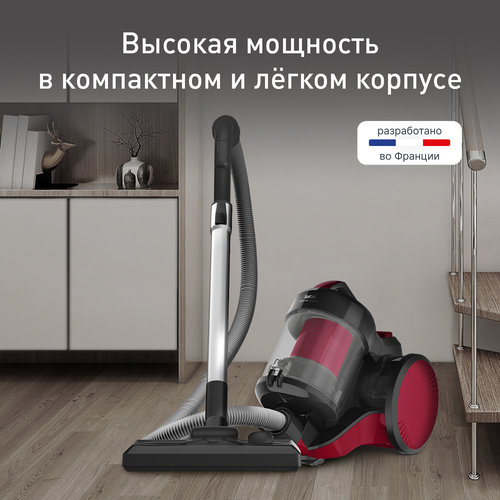 Пылесос с контейнером Tefal Cyclonic Power TW1923RH
