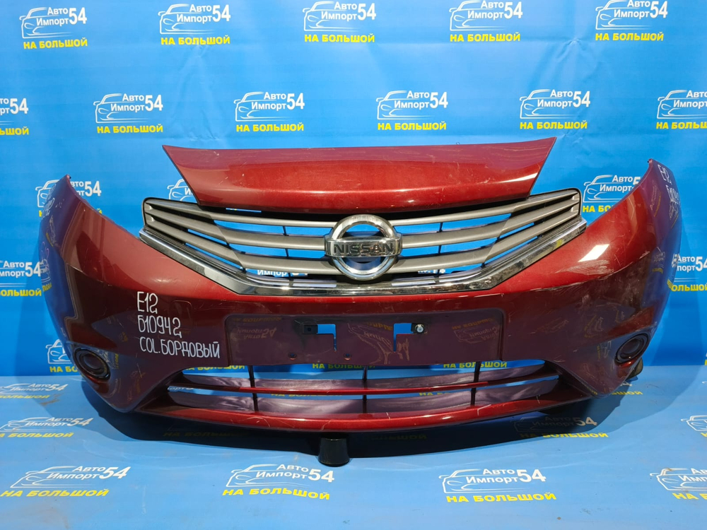 Бампер передний NISSAN NOTE 2012-2016