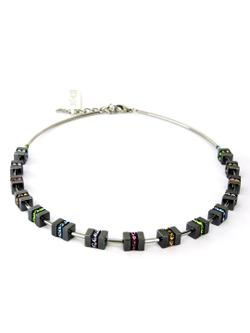 4625 Coeur de Lion - колье с разноцветными кристаллами Сваровски