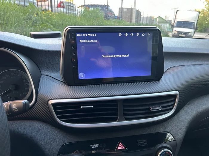 Магнитола для Hyundai Tucson 2018-2021 - Canbox 9158 Qled, Android 10, Быстрая, SIM-слот