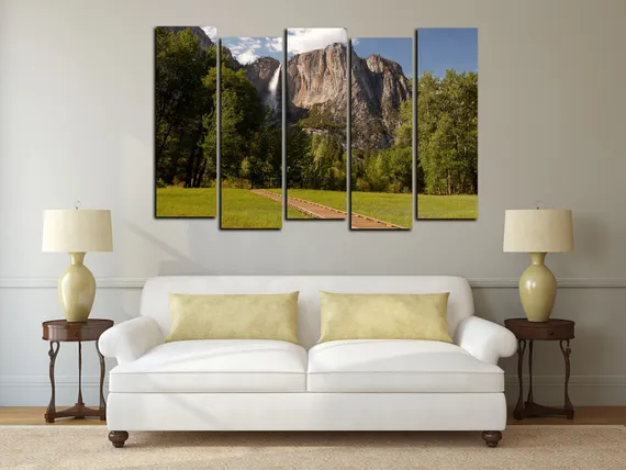 Модульная картина "Йосемитский национальный парк"