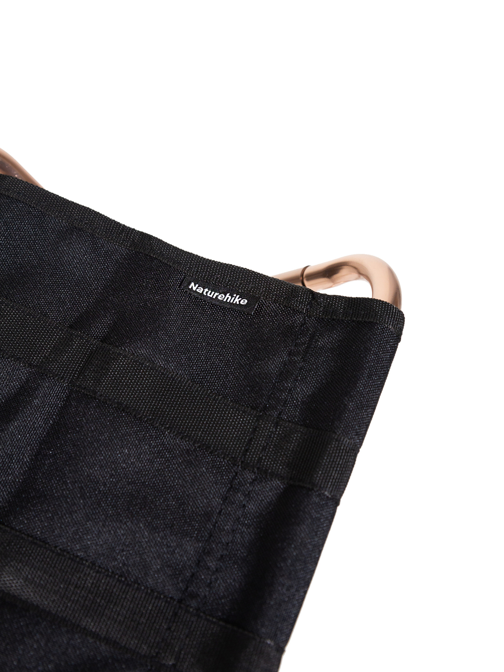 Стул складной Naturehike из алюминия, черный (NH17Z012-L)