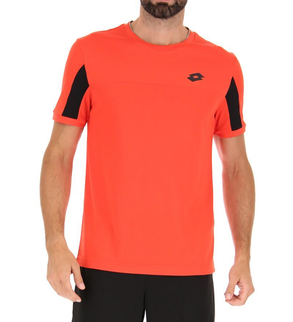 Теннисная футболка Lotto Superrapida VI T-Shirt 1 - Red