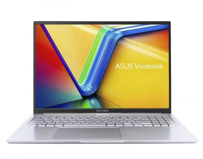 Ноутбук ASUS VivoBook 16 OLED, X1605V, Cool Silver (16" OLED, Intel Core i5-13420H, 16GB, 512GB SSD, Intel UHD Graphics, noOS) 90NB10N2-M02KS0