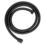 Душевая система Azario Conda с квадратным тропическим душем, керамический картридж, шланг 150 см, черный матовый (AZ-K2311B)