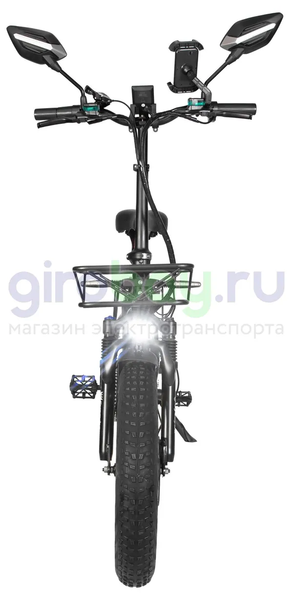 Электровелосипед Syccyba F10 Pro 2025 года (48V/15Ah) - Жёлтый обод фото №13