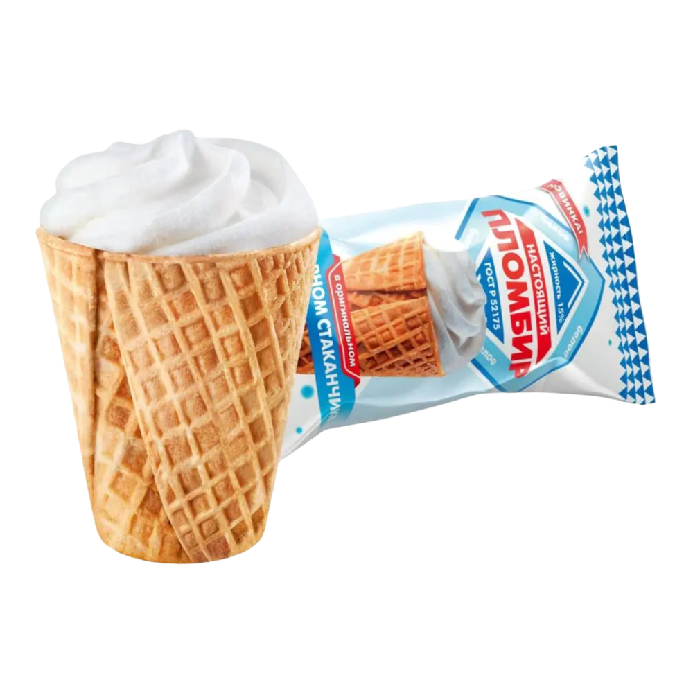 Пломбир в сах.стаканчике