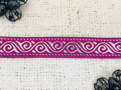 Тесьма жаккард, ш. 2 см.