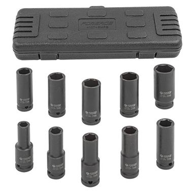 Набор головок ударных глубоких 10пр.,1/2''6гр.(10,12-15,17,19,21,22,24мм) Forsage F-4107-5MPB
