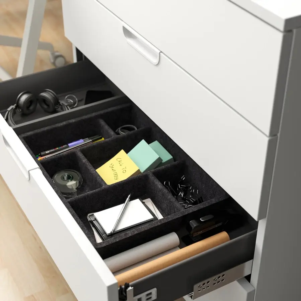 Комод - IKEA GALANT/ГАЛАНТ ИКЕА, 45х80х80 см, белый