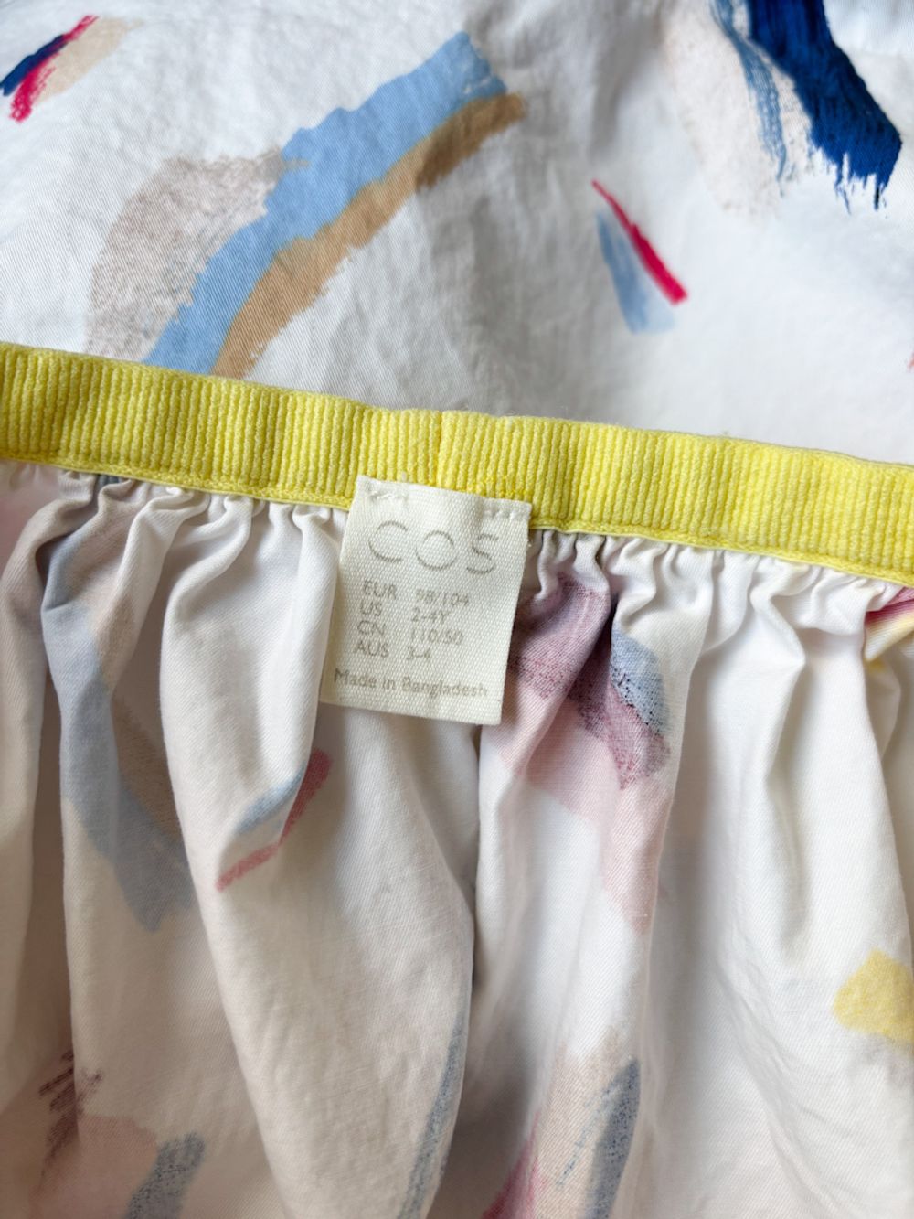 Хлопковая юбка Cos, 104