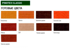Защитная пропитка Pinotex Classic палисандр (9,0л)
