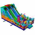 Коммерческий надувной батут «Подводное приключение», 14*7*6,9 м