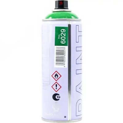 RAL 6029 зелёная мята акриловая краска аэрозольный баллончик Gamma Paint