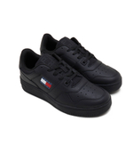 Кожаные кроссовки Tommy Jeans - черный(EM0EM01395)