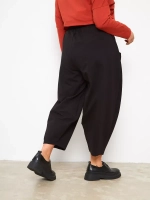 Штаны бананы оверсайз широкие черный