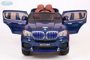 Детский Электромобиль BARTY BMW X5 (М555МР) кузов F-15 performance синий