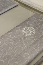 Постельное белье Roberto Cavalli Geometry Gray