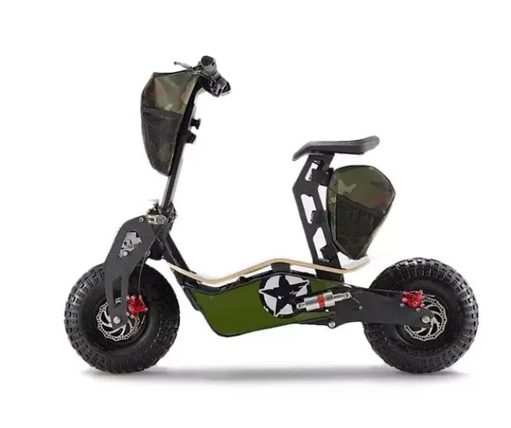 Электросамокат Velocifero MAD 1000W с сиденьем