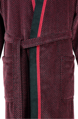 Халат-кимоно Cawo 4839 красно-черный Германия детали