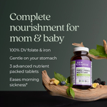 New Chapter, Advanced Perfect Prenatal ™, мультивитамины, 270 вегетарианских таблеток