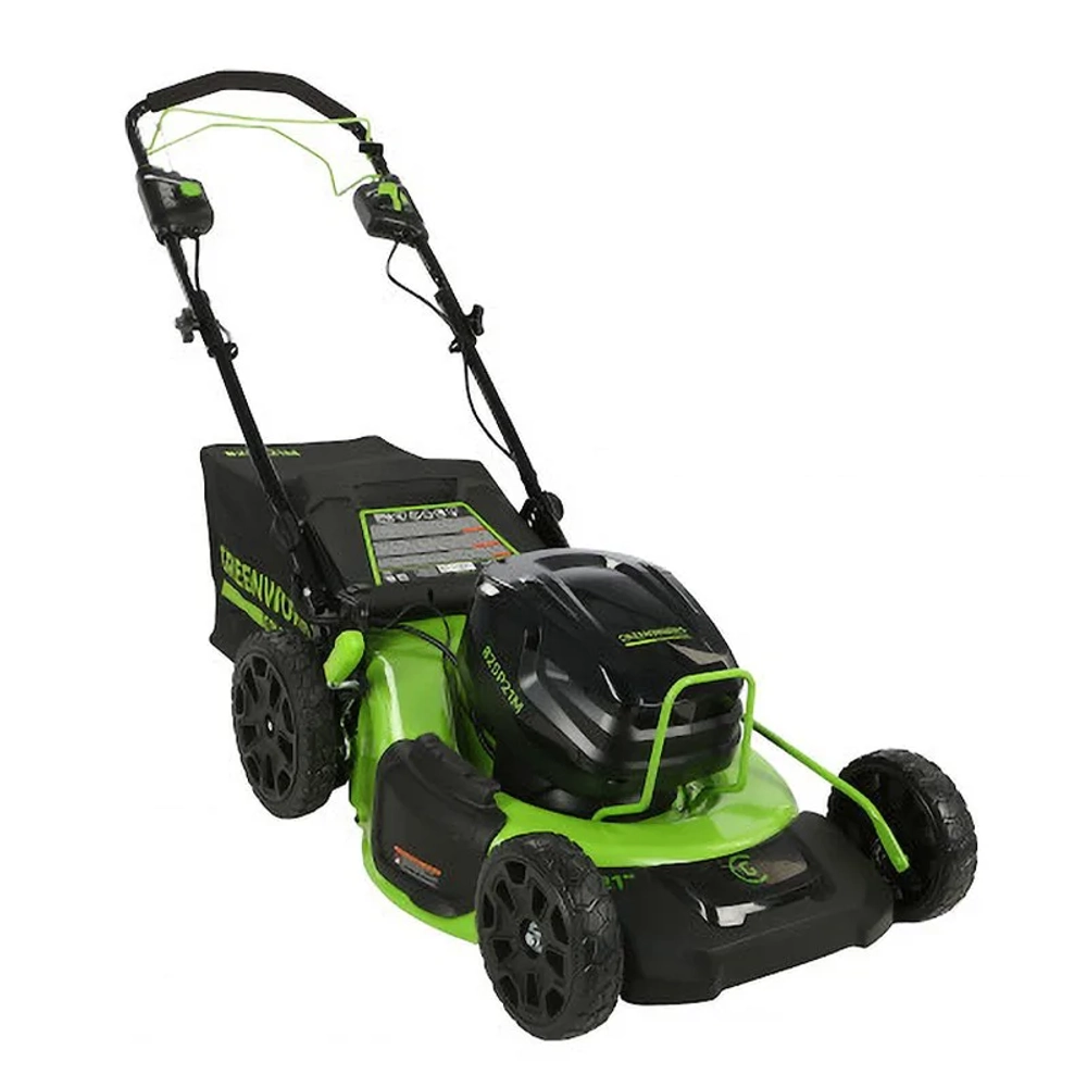 Газонокосилка аккумуляторная Greenworks GC82LM51SP2 82В самоходная (без АКБ и ЗУ) нож 51 см, 2515907