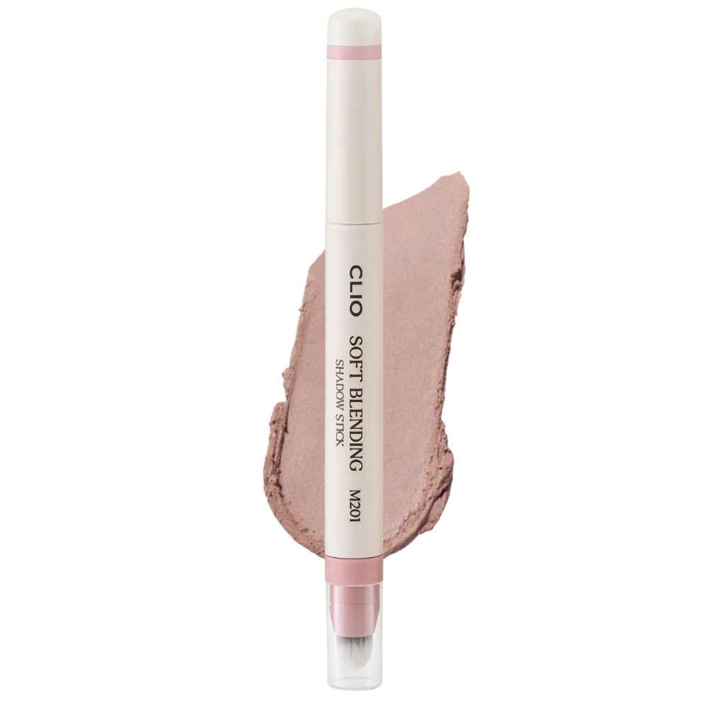 CLIO SOFT BLENDING SHADOW STICK - Мягкие тени-стик с кисточкой