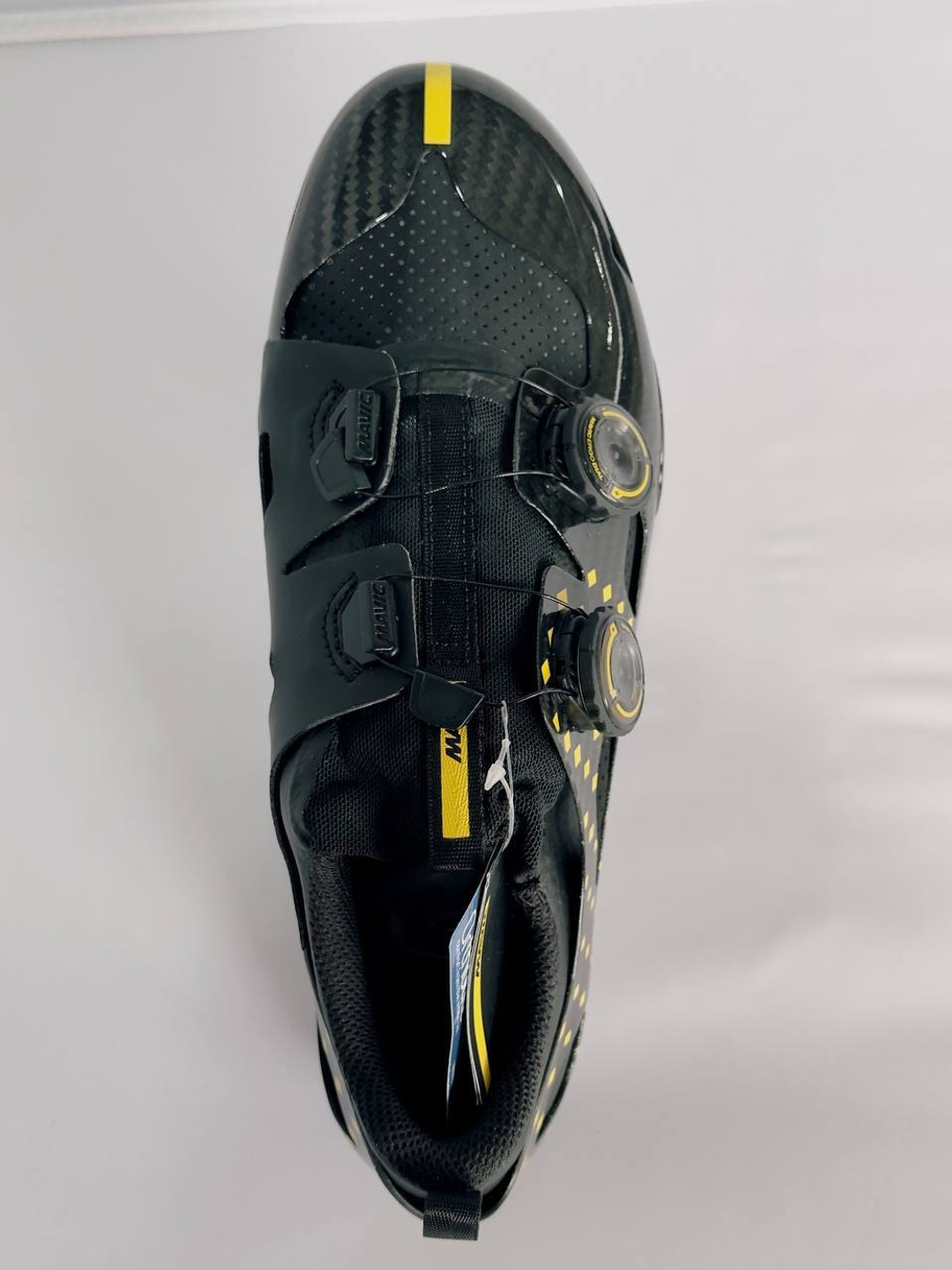 Велотуфли Mavic COMETE ULTIMATE RIB Black/Yellow 43-43.5 р-р