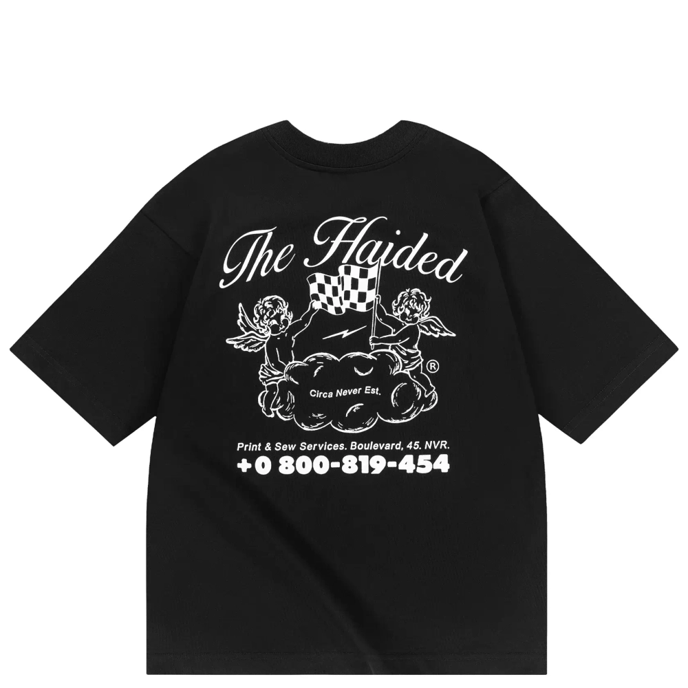Футболка Haided Checkered Flag RLXD HW TEE, Черный