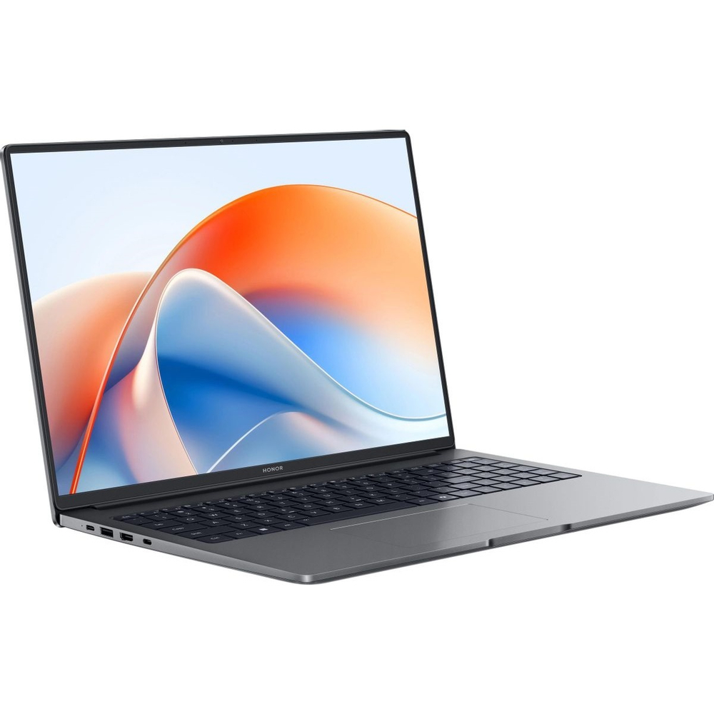Ноутбук Honor MagicBook X16 Plus 2025 Core 5 220H, 16Gb, SSD1Tb, Iris Xe, 16" IPS WQXGA (1920x1200) Win11 Home, grey space