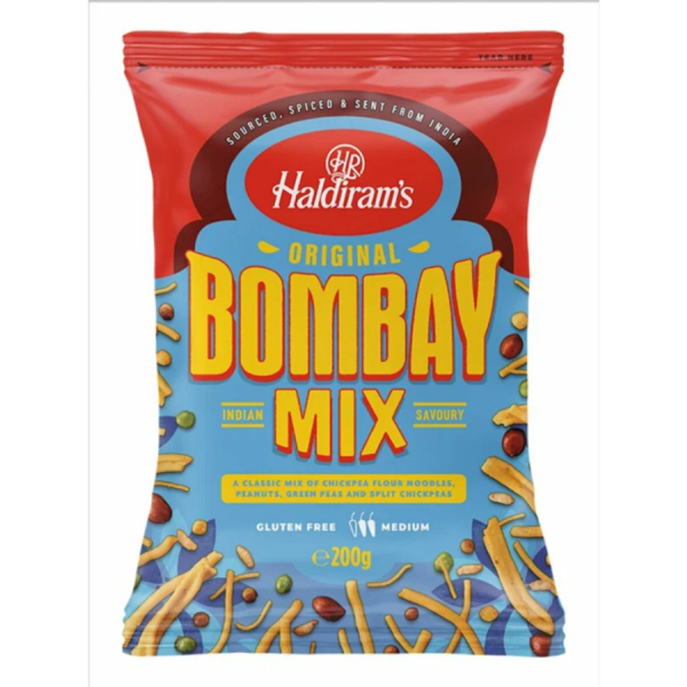 Индийская закуска Бомбей микс орехи и изюм (Bombay mix),200г