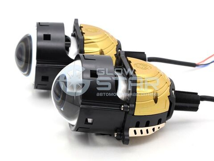 Билед модули Aozoom A15 4300K, 3.0 дюйма, 2 чипа, 12V, 58W/65W, крепление 3R и съемное гаечное (комплект, 2шт)