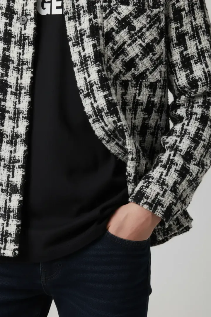 Плотная мужская рубашка «NORT»