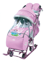 Коляска комбинированная "Наши детки 5-2" НДТ5-2/4 лилия