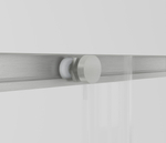 Душевой уголок Slim-N VSS-4SN8010CLBN, 1000*800, брашированный никель, стекло прозрачное