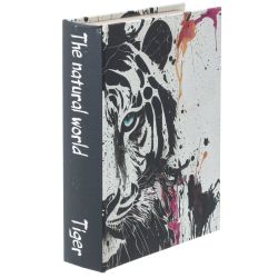 GAEM Шкатулка-книга с замком, L19 W6 H25 см