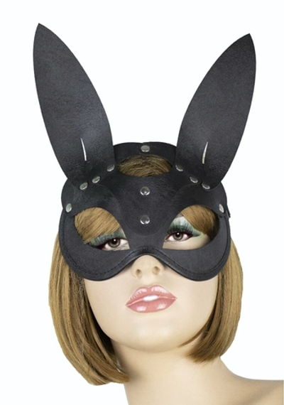 Маска кролика с длинными ушками (Цвет: черный)