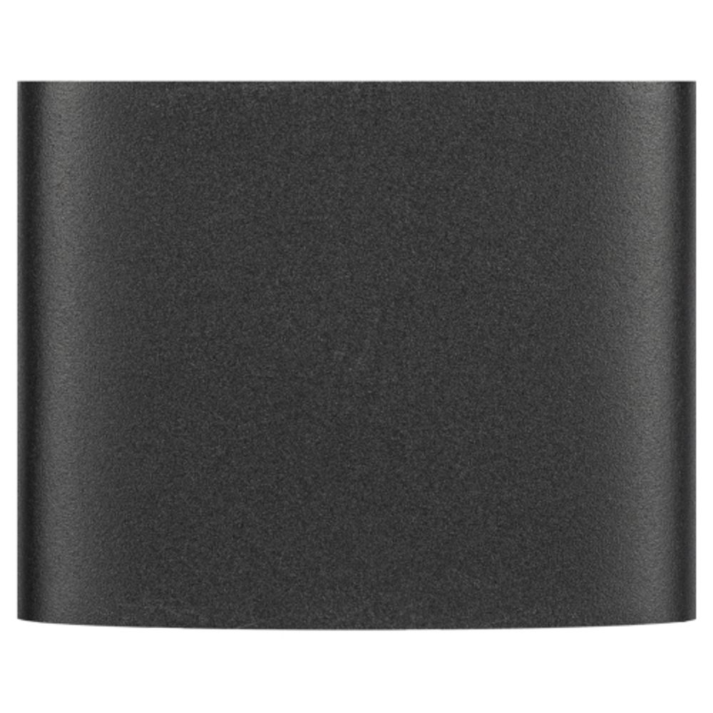 Светильник декоративный настенный светодиодный ЭРА WL3 BK 6Вт 3000К черный