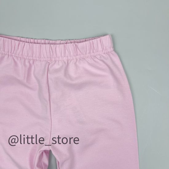 Легинсы хлопковые "One love" Лавандовые