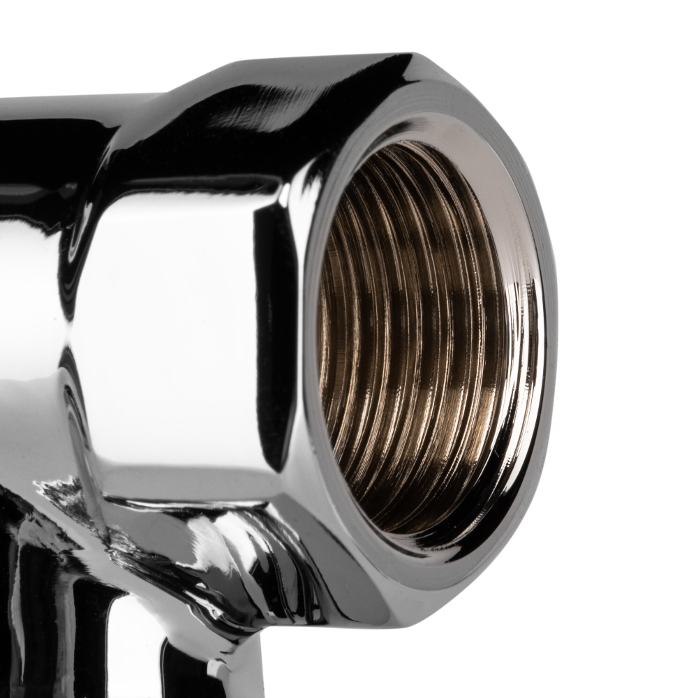 Набор термостатический для радиатора угловой Royal Thermo Design 1/2quot;М30х1,5 (Хром)