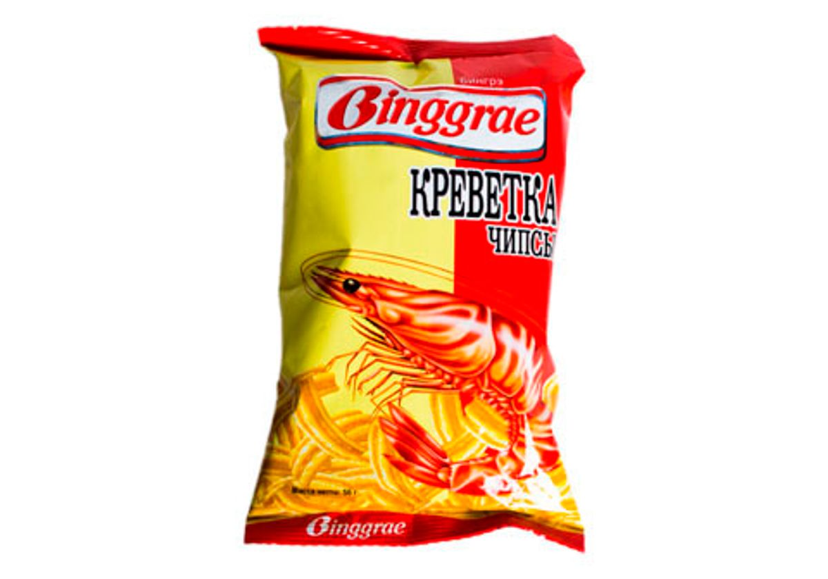 Чипсы Binggrae креветка, 50г